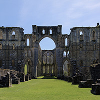 Buy canvas prints of Rievaulx Abbey by Graham Moore