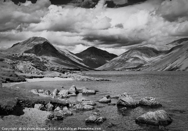Wastwater stones Picture Board by Graham Moore
