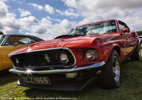Mustang Mach 1 Picture Board by Graham Moore