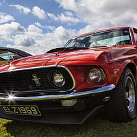 Buy canvas prints of Mustang Mach 1 by Graham Moore