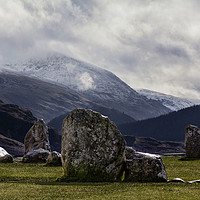 Buy canvas prints of Castlerigg stone circle by Graham Moore