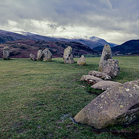 Buy canvas prints of Castlerigg stone circle by Graham Moore