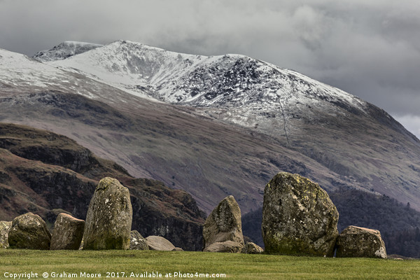 Castlerigg stone circle Picture Board by Graham Moore