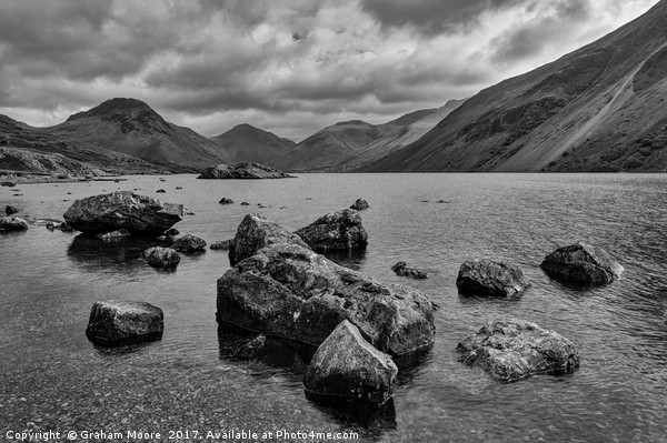 Wastwater stones Picture Board by Graham Moore