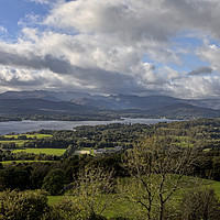 Buy canvas prints of Orrest Head and Windermere by Graham Moore