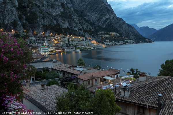 Limone in the evening Picture Board by Graham Moore