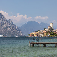 Buy canvas prints of Lake Garda by Graham Moore