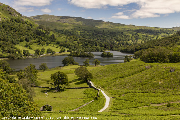 Rydal Water Picture Board by Graham Moore