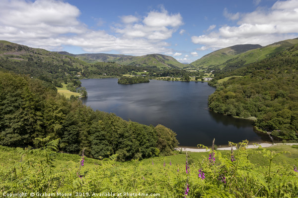 Grasmere from Loughrigg Terrace Picture Board by Graham Moore