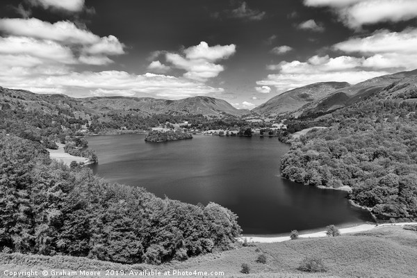 Grasmere from Loughrigg Terrace  Picture Board by Graham Moore
