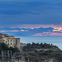 Buy canvas prints of Tropea sunset by Graham Moore