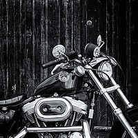 Buy canvas prints of American motorcycle by Graham Moore