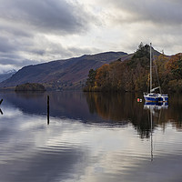 Buy canvas prints of Derwentwater and Castle Crag by Graham Moore
