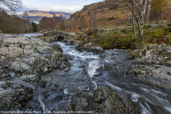 Ashness Bridge Picture Board by Graham Moore