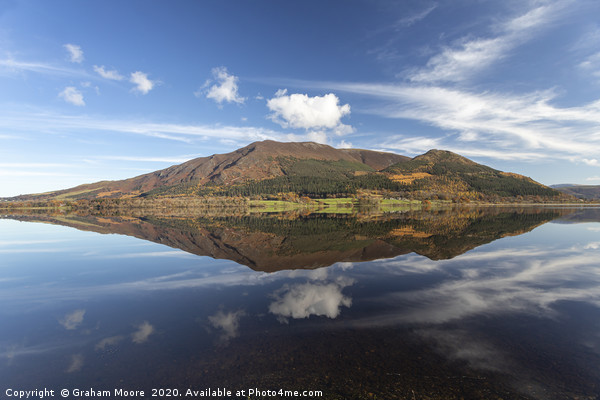 Bassenthwaite and Skiddaw Picture Board by Graham Moore