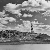 Buy canvas prints of Favaritx lighthouse by Graham Moore