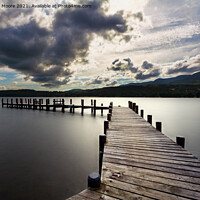 Buy canvas prints of Coniston jetty by Graham Moore