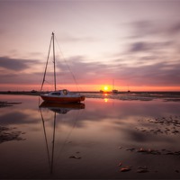 Buy canvas prints of Another Meols sunset by Paul Farrell Photography