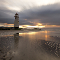 Buy canvas prints of Talacre lighthouse by Paul Farrell Photography