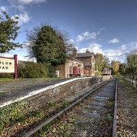 Buy canvas prints of Hadlow Road station by Paul Farrell Photography