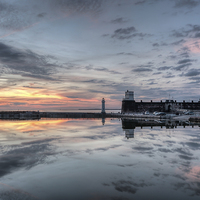 Buy canvas prints of  New Brighton reflectons by Paul Farrell Photography