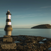 Buy canvas prints of  Penmon lighthouse and Puffin Island  by Paul Farrell Photography