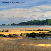 Buy canvas prints of Coppet Hall to Monkstone Point Panorama by Martin Chambers