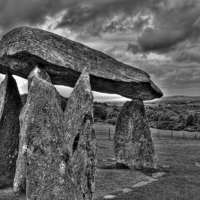 Buy canvas prints of Pentre Ifan by Martin Chambers