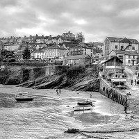 Buy canvas prints of New Quay, Ceredigion by Martin Chambers