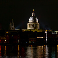 Buy canvas prints of St Pauls Cathedral  by James McKenzie