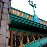 Buy canvas prints of The Colours of Southwark Bridge by David Wilkins