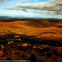 Buy canvas prints of Cairn Gorm Descent by Sarah George