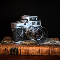 Buy canvas prints of Leica M2 and Summicron 50 f2 by Robin East