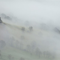 Buy canvas prints of Back Tor Morning Mist by Richard Cooper