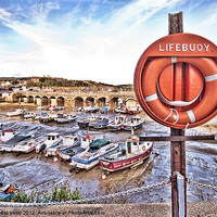 Buy canvas prints of Folkestone Harbour by michael perry