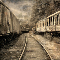 Buy canvas prints of End of the Line. by Jason Green