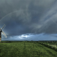 Buy canvas prints of Went for Sunrise, came back with a Rainbow by Jason Green