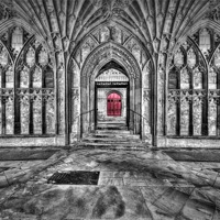 Buy canvas prints of Red Doors by Jason Green