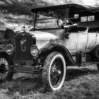 Buy canvas prints of Classic Ford by Jason Green