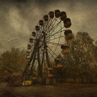 Buy canvas prints of Pripyat Amusement Park by Jason Green