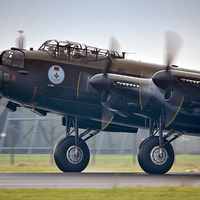 Buy canvas prints of Canadian Lancaster Bomber by Jason Green