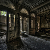 Buy canvas prints of  Mansion le ghoul by Jason Green