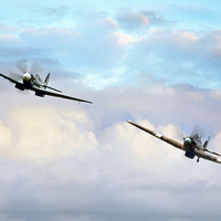 Buy canvas prints of  Battle of Britain by Jason Green