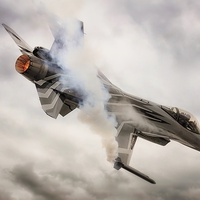 Buy canvas prints of Belgium Falcon F-16  by Jason Green