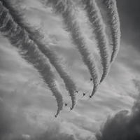 Buy canvas prints of  RAF Red Arrows by Jason Green
