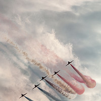 Buy canvas prints of Red Arrows by Jason Green
