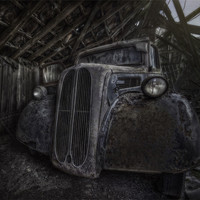 Buy canvas prints of Forgotten by andrew bagley