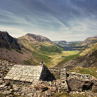 Buy canvas prints of  The Bothy by andrew bagley