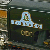 Buy canvas prints of A1 Peppercorn Tornado name plate by William Kempster