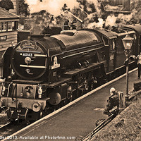 Buy canvas prints of A1 Peppercorn Class No 60163 Tornado by William Kempster